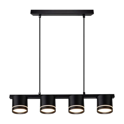 Подвесная люстра Arte Lamp LEGACY A8024SP-4BK, 4хGX53