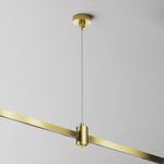 Подвес тросовый Hang одинарный Flarity латунь, TRA157SW-S1-BS. TM Maytoni