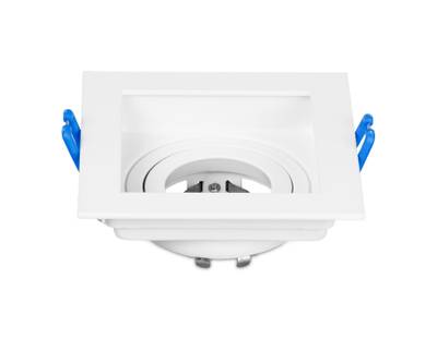 Встраиваемый поворотный точечный светильник TN180 WH Белый GU5.3 100*100*40