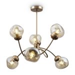 Люстра New Series 017 FR8017PL-06MG, E14х6. TM Maytoni