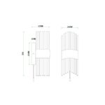 Настенный светильник Arte Lamp MONTREAL A1034AP-2CC, 2хE14