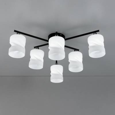 Citilux Нильс CL132165 Люстра потолочная Чёрная