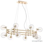 Люстра Crystal Lux LUXURY SP12L GOLD 2270/312N