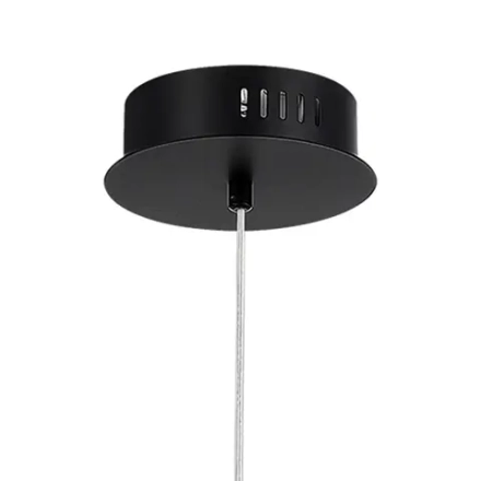 SL6130.403.06 Светильник подвесной ST-Luce Черный/Белый, Дымчатый LED 1*8W 3000K
