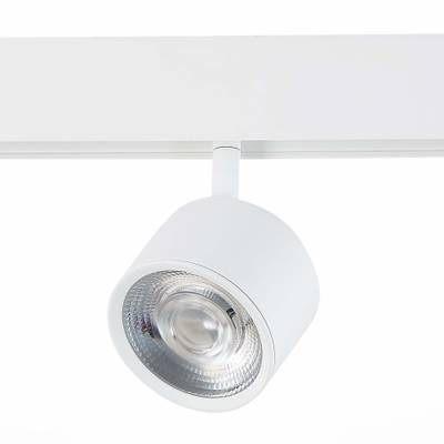 ST353.536.06 Магнитный трековый светильник белый LED 1*6W 3000K 560Lm Ra&gt;80 36° IP20 L120xW81xH138 48V