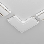 Конектор питания угловой Radity белый, TRA084CL-11W. TM Maytoni
