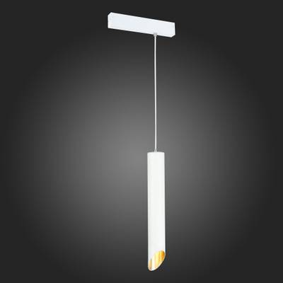 ST508.513.01 Св-к трек. Белый GU10 1*50W  IP20 D60xH400 180-240V Без ламп