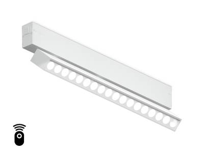 Светильник светодиодный диммируемый для шинопровода Magnetic 220V GL1351 WH белый IP20 18W 3000K-6400K 24° 342*25*112 (Без ПДУ)