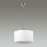 3745/2 MODERNI LN19 159 никель/белый, металл/текстиль Подвес E27 2*60W 220V NIKKI