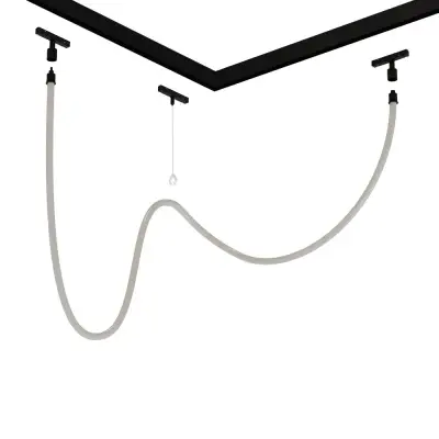 Подвес-держатель в шинопровод (трек) Linea Optima Для гибкого неона Loop A492206