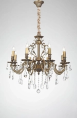 Люстра Lucia Tucci BARLETTA 1730.8 antique
