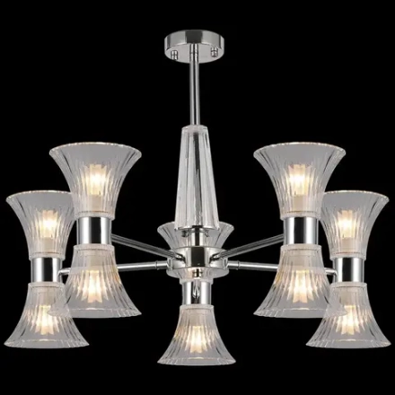 IL0288-10P-79 CR светильник потолочный ILLUMICO, E14х10