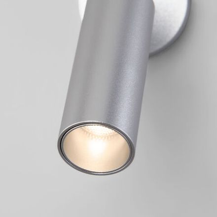 Настенный светодиодный светильник в стиле минимализм 20133/1 LED серебро