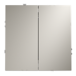 VLS020503 Перекрестный переключатель встраиваемый VOLTUM S70 двухклавишный 10А, (кашемир). (ТМ Maytoni)