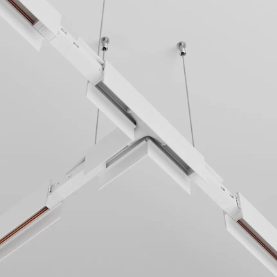 Коннектор питания Т-образный Exility белый, TRA034CWT-42W. TM Maytoni