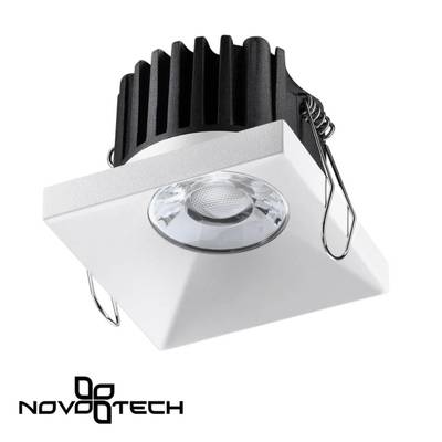 358482 SPOT NT21 284 белый Светильник встраиваемый IP44 LED 3000K 10W 100-265V METIS