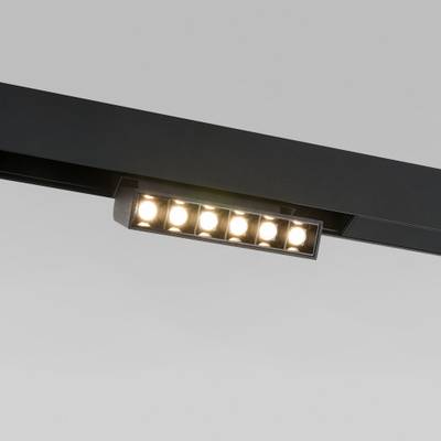 Slim Magnetic Трековый светильник HL01 6W 4200K черный 85009/01