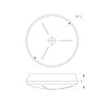 Светильник SP-TOR-RING-HANG-R460-33W Warm3000 (BK, 120 deg) (Arlight, IP20 Металл, 3 года)