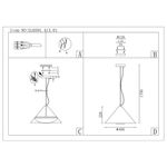 SL6501.413.01 Светильник подвесной ST-Luce Черный/Черный LED 1*12W 3000K