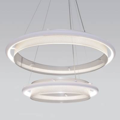 Умный подвесной светильник 90241/2 белый/ серебро Smart