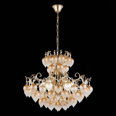 SL659.303.06 Люстра подвесная ST-Luce Золотистый/Золотистый E14 6*40W