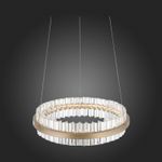 SL383.203.01 Светильник подвесной ST-Luce Золотистый/Золотистый, Прозрачный LED 1*34W 3000K