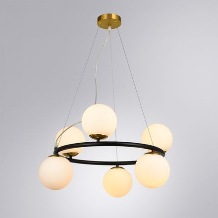 Подвесная люстра Arte Lamp ALCOR A2224SP-6BK, 6хE14