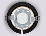 Светильник встраиваемый TN52334 SBK/SGD черный песок/золото песок GX53 max 12W D115*25