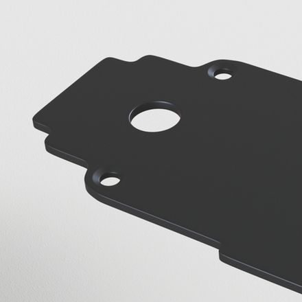 Заглушка торцевая S35 встраиваемая черная 1 шт., TRA004EC-22B. TM Maytoni