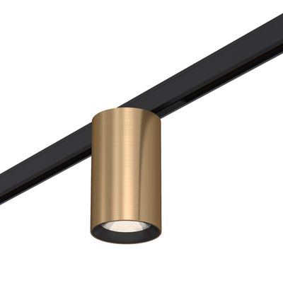 ST671.346.05 Магнитный трековый светильник Латунь LED 1*5W 4000K 340Lm Ra>90 36° IP20 D35xH58 24V