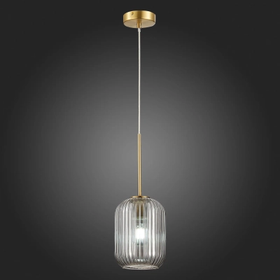 SL1154.323.01 Подвес ST-Luce Латунь/Дымчатый E27 1*60W