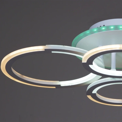 09820-3.3-2+2A WH (RGB) светильник потолочный Reluce, LED