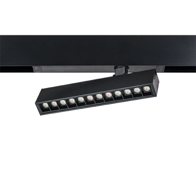 205317R Светильник д/1-фазного трека TETA LED 9W 700LM 24G ЧЕРНЫЙ PRO 3000-6000K DIM