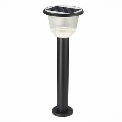 SL9502.405.01 Светильник уличный наземный ST-Luce Черный/Черный, Прозрачный LED 1*2W 3000-6000K