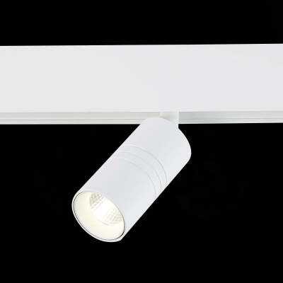 ST365.546.07 Магнитный трековый светильник белый LED 1*7W 4000K 595Lm Ra>80 36° IP20 L-xW44xH90 48V