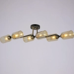 IL8148-6COU-79 BK BR Bice светильник потолочный ILLUMICO, E27х6