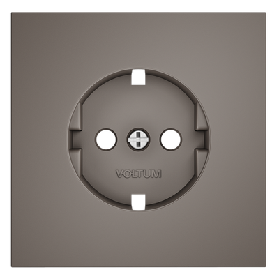 VLS000614 Накладка для розетки с заземлением, S70 (капучино). (ТМ Maytoni)