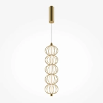 Подвесной светильник Золотая клетка / Golden Cage 3000К 17Вт, MOD216PL-L10G3K. TM Maytoni