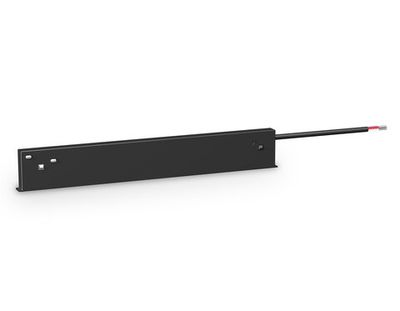 Блок питания внутренний с вводом питания для шинопровода Magnetic 48V 10mm GL2061 BK черный IP20 100W 200*10*37
