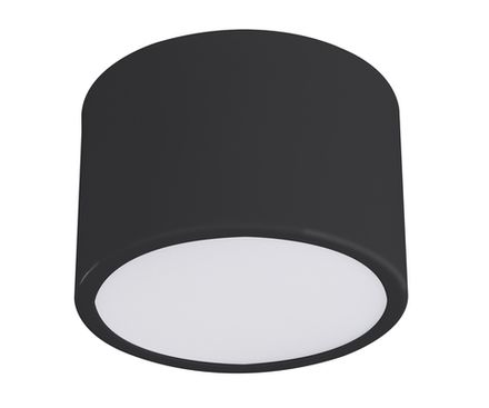 05510,19 Светильник Медина черный d10 h6,5 Led 8W (4000K)