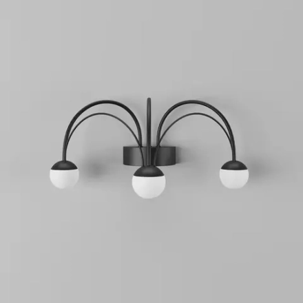 Настенный светодиодный светильник Ragno 90031/3 черный, LED