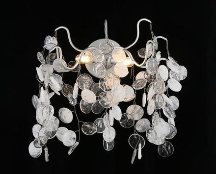 Бра Crystal Lux TENERIFE AP2 SILVER 3181/402