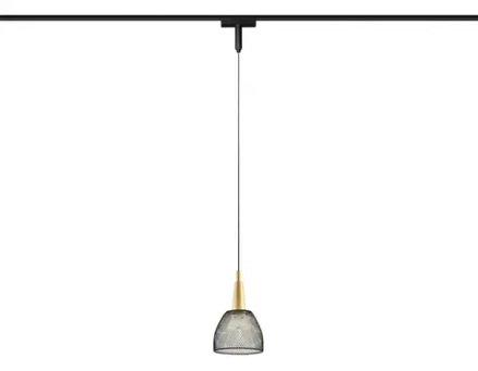 Светильник светодиодный трековый для шинопровода Magnetic Ultra Slim GV1656 BK/GD черный/золото IP20 9W 4200K 48V 24° D115*1500