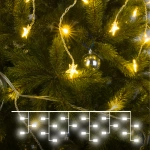 Гирлянда бахрома теплый белый 1,8*0,5м IP20 100-002 теплый белый, LED