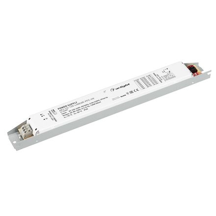 Блок питания ARJ-LG-120-LINEAR-PFC-HV (120W, 80-330V, 0.3-0.7A) (Arlight, IP20 Металл, 5 лет)