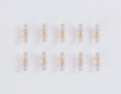 Соединитель прямой COB 12/24V для лент 5mm GS6341 (2 конт.) (10шт. в комплекте)