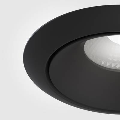 Встраиваемый светильник Yin 4000K 1x12Вт 60°, DL031-L12W4K-B. TM Maytoni