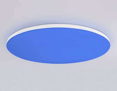 Потолочный светодиодный светильник с Wi-Fi Яндекс Алисой/Tuya/Smart Home/Alexa  FZ2003 WH белый IP54 30W 3000K-6500K+RGB D450*60 (ПДУ ИК