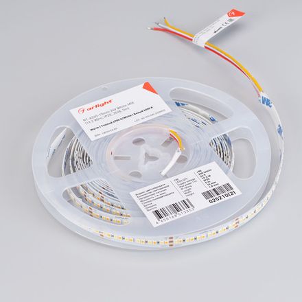 Лента RT-A240-10mm 24V White-MIX (19.2 W/m, IP20, 3528, 5m) (Arlight, Изменяемая ЦТ)