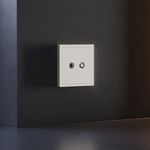 VLS001613 Накладка для розетки телевизионной оконечной TV+SAT, S70 (хлопок). (ТМ Maytoni)